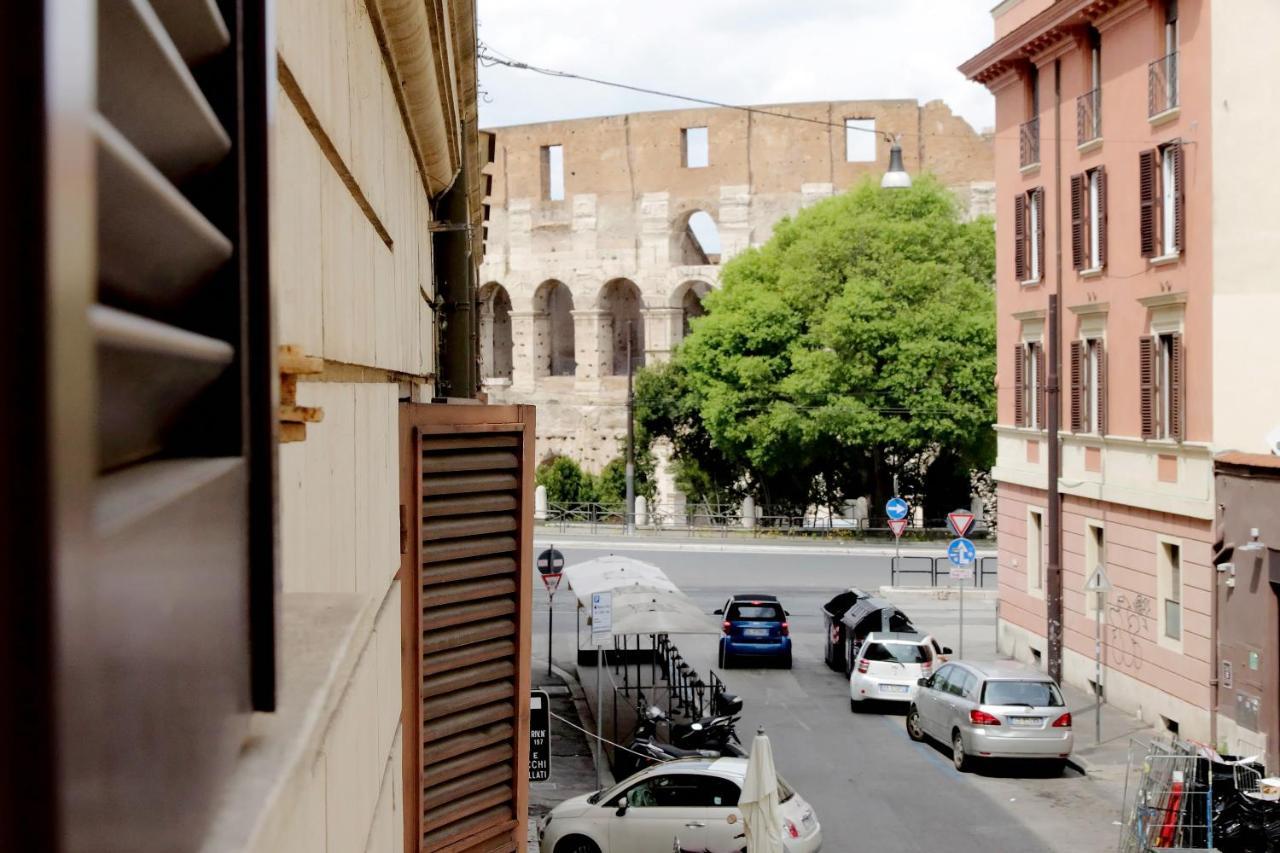 Colosseo Terrace Apartment Rom Exteriör bild